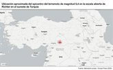 Foto: Turquía.- Registrado un terremoto de magnitud 5,4 en el sureste de Turquía