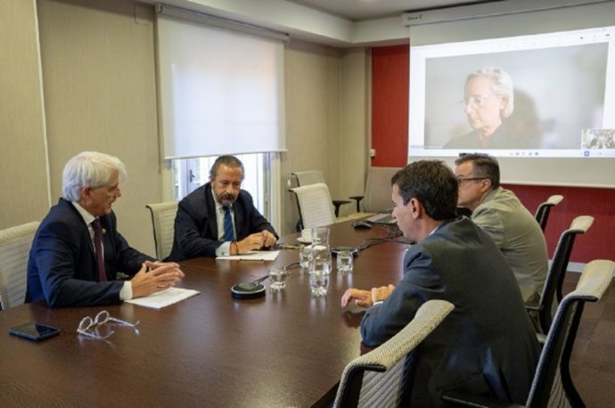 Archivo - Reunión de la Abogacía Española, el Consejo General de Procuradores de España y el Consejo Superior de los Colegios de Arquitectos de España