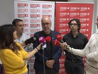 CCOO activará una "guerra de guerrillas" para "romper la dinámica" de salarios "que crecen por debajo de la inflación"