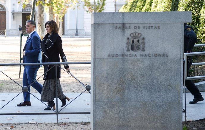 Archivo - El expresidente de la Diputación Martín Marcos Martínez a su llegada a la Audiencia Nacional para el juicio por la trama leonesa del ‘caso Púnica’, a 10 de noviembre de 2022, en Madrid (España). 