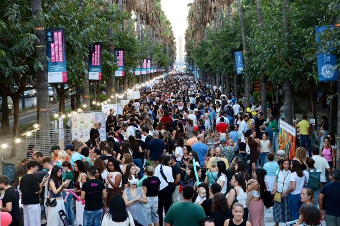 Noche europea de los investigadores en Almería.