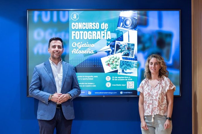 El diputado provincial José Santaolalla en la presentación del II Concurso Fotográfico 'Objetivo Aloreña'