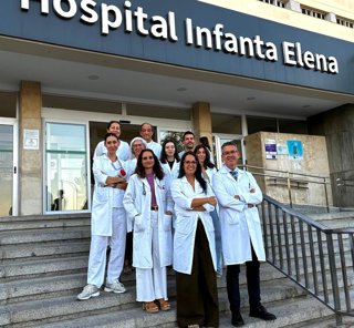 Equipo de la Unidad de Lípidos y Riesgo Vascular del Servicio de Medicina Interna del Hospital Infanta Elena de Huelva.