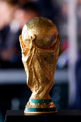 Copa del Mundo ganada por España en el último Mundial de fútbol.