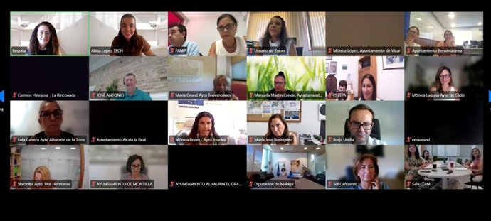 La Federación Andaluza de Municipios y Provincias (FAMP) celebra el séptimo 'webinar' de la Red EDIL Andalucía, centrado en la certificación del gasto y la presentación de Solicitudes de Pago al Beneficiario (SPB).