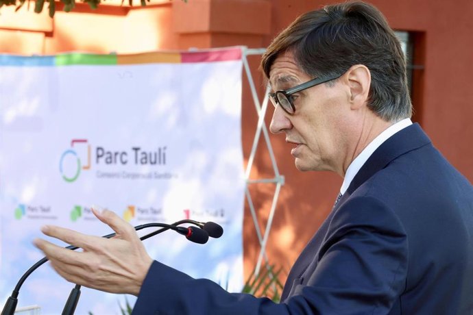 Illa durante su discurso