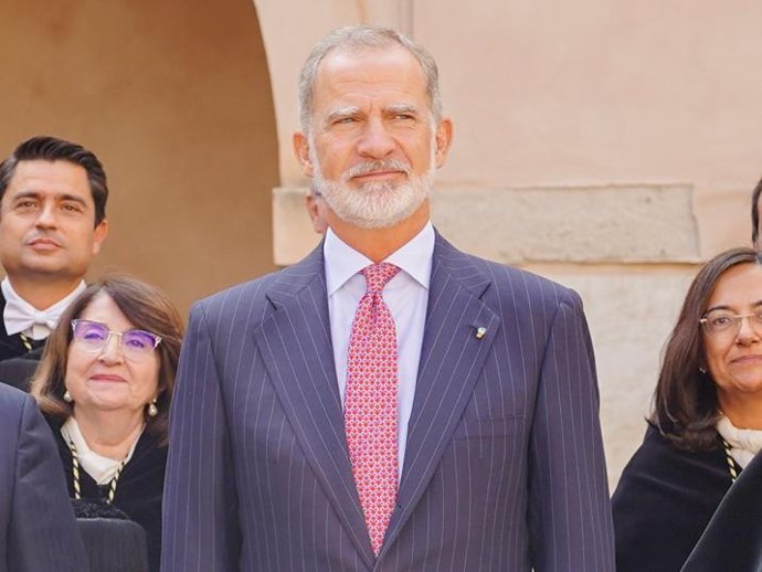 El Rey Felipe VI ha presidido el acto solemne de la apertura oficial del curso universitario 2026/2027