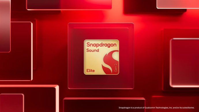 O chip Snapdragon Elite Sound Gen 2 da Qualcomm.