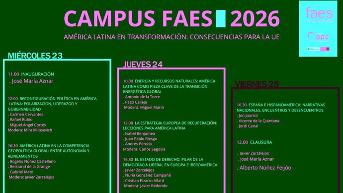 Cartel del evento