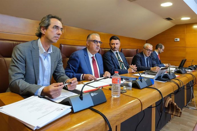 Comisión parlamentaria en la que ha comparecido el consejero de Fomento