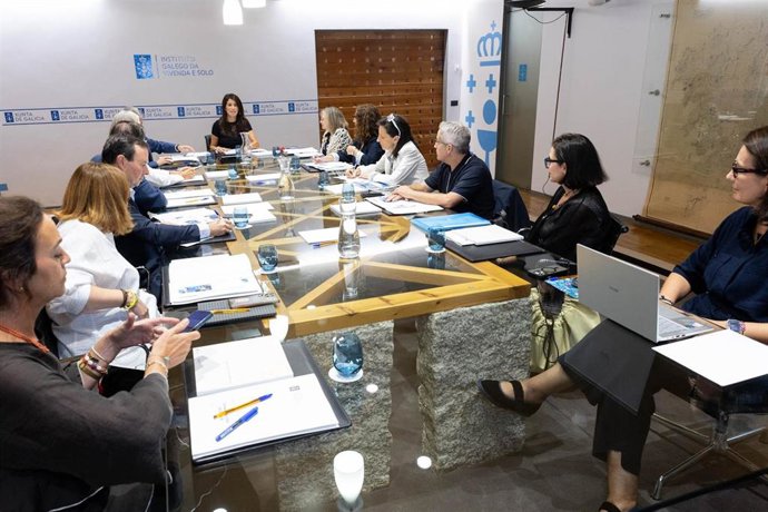 Reunión del observatorio de vivienda de Galicia