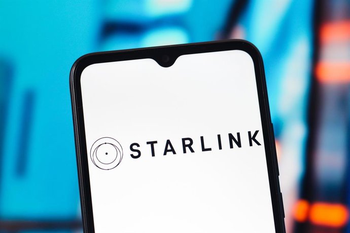 Archivo - Arxiu - Logo de Starlink.