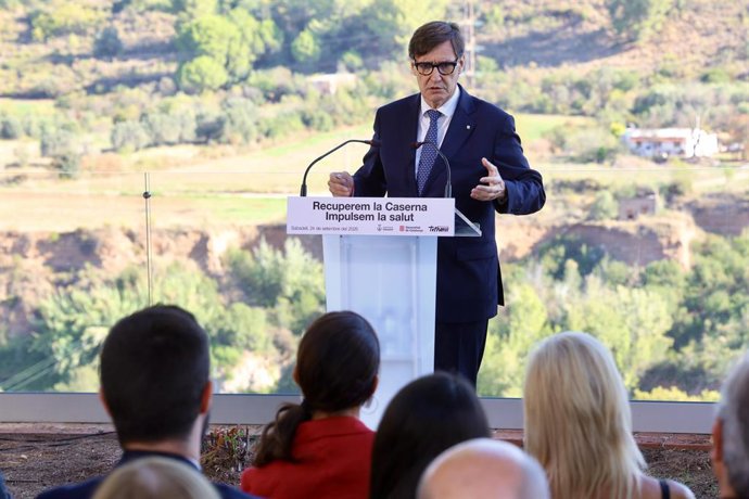 El president de la Generalitat, Salvador Illa