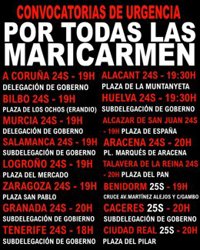 Sindicato de Inquilinas convoca nuevas movilizaciones en 16 ciudades por el desahucio de Maricarmen