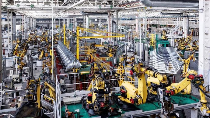 Planta de Renault en Valladolid donde se fabrican los modelos Captur y Symbioz