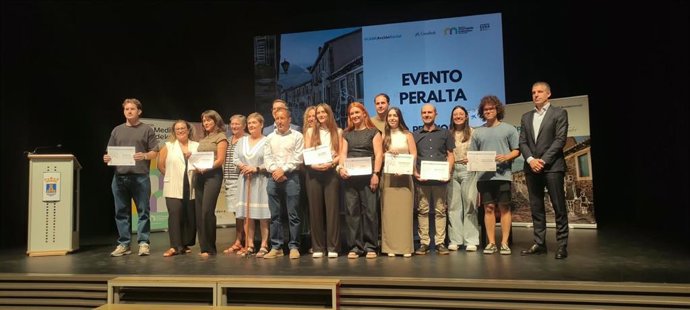 Imagen de la entrega de premios