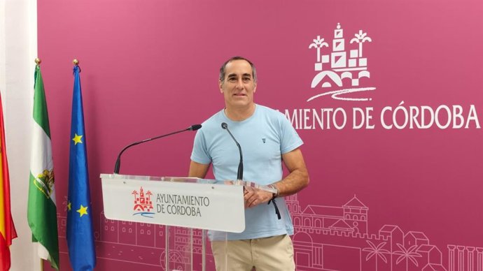 El portavoz del grupo Hacemos Córdoba en el Ayuntamiento de la capital, Juan Hidalgo.