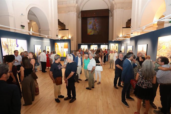 Exposición 'Beato. La Catedral Transfigurada' en el Centro Cultural San Marcos de Toledo.