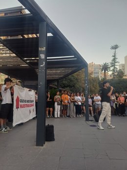 Imagen de la concentración