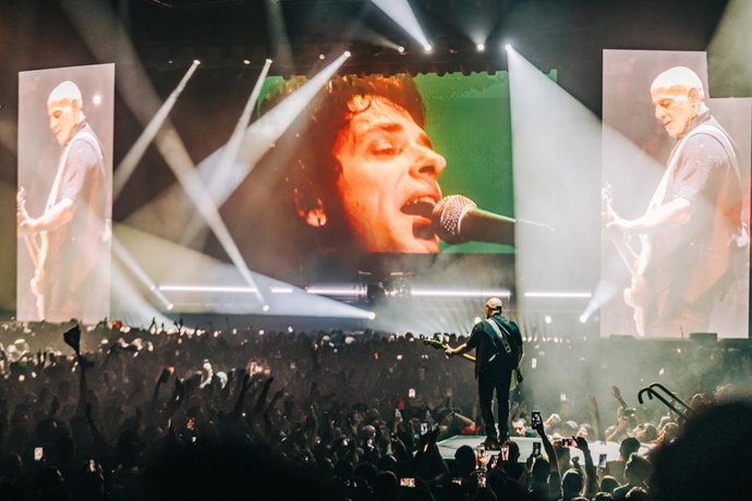 Archivo - Concierto de Soda Stereo en el Movistar Arena de Madrid, con la gira 'Ecos'. A 24 de septiembre de 2026