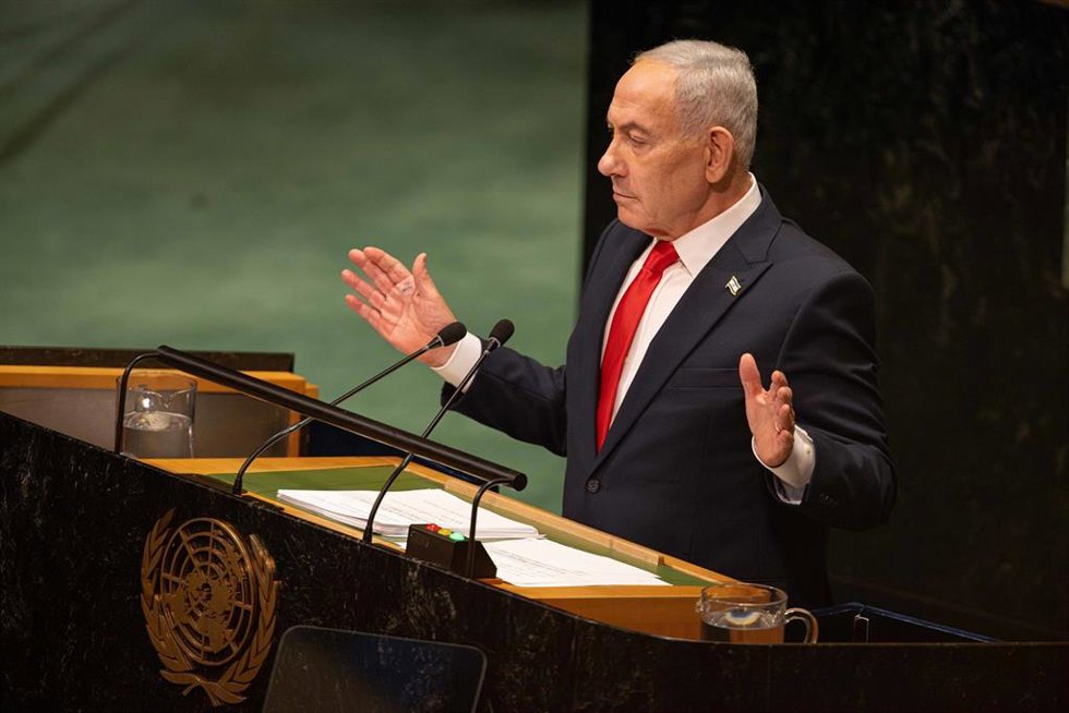 El primer ministro israelí, Benjamin Netanyahu
