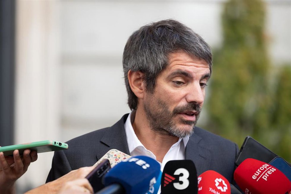 El ministro de Cultura, Ernest Urtasun, durante una sesión de control al Gobierno, en el Congreso de los Diputados, a 23 de septiembre de 2026, en Madrid (España). El Gobierno se enfrenta a una nueva sesión de control que vuelve a estar centrada en la ges