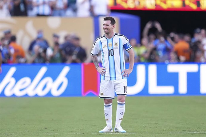 Archivo - Lionel Messi durante la final del Mundial 2026