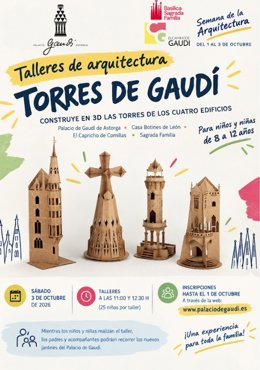 La Fundación FUNDOS analiza la obra de Gaudí en Astorga con una jornada por el centenario de su fallecimiento.