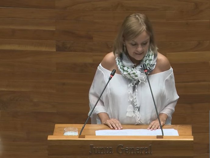 La diputada del Grupo Mixto, Covadonga Tomé.