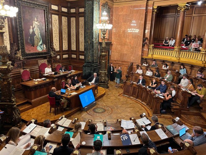 Imatge del ple del mes de setembre