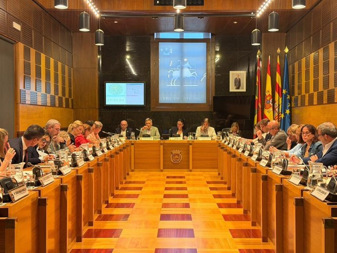 Pleno del Ayuntamiento de Huesca