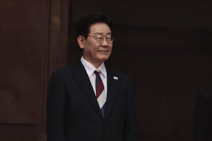 Presidente de Corea del Sur, Lee Jae Myung, en su visita a Mexico, 24 septiembre 2026. 