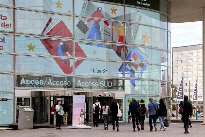 Imagen de Liber 2024 en el recinto de Gran Via de Fira de Barcelona.
