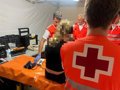 El dispositivo de Cruz Roja en San Mateo atendió ayer a 14 personas, de las que 2 fueron trasladadas a centro sanitario
