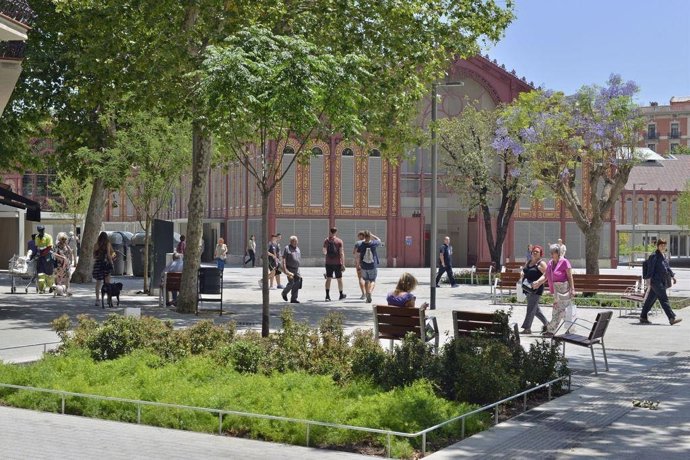 Archivo - La 'supermanzana' de Sant Antoni de Barcelona.
