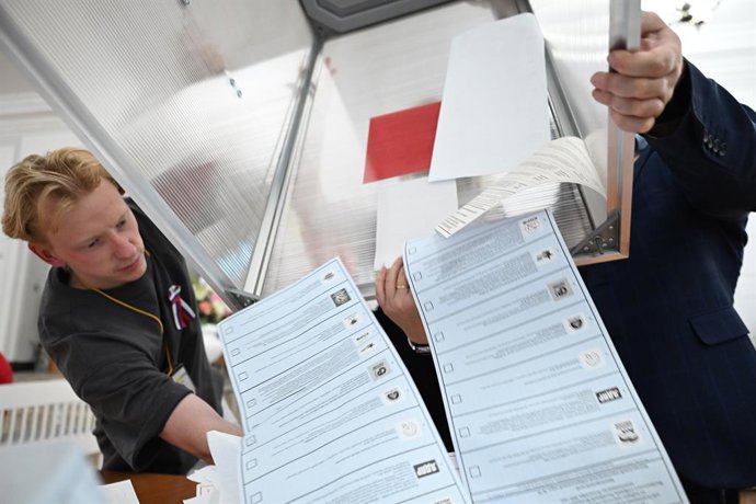 Imagen de archivo de las elecciones en Rusia.