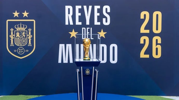 El trofeo de la Copa del Mundo podrá visitarse en el Parlamento andaluz y en el Ayuntamiento de Sevilla del 27 al 30 de septiembre.
