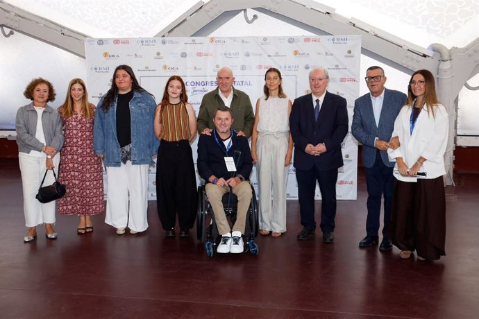 El alcalde de Valladolid, Jesús Julio Carnero, en la presentación del II Congreso Estatal de Juventud con Discapacidad.