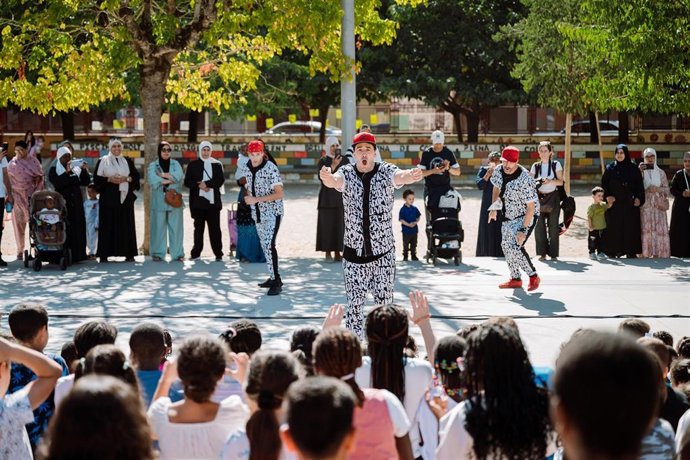 Hipstory, de Brodas Bros, en la presentación del proyecto 'La Farga Viva'.