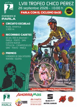Parla acoge este sábado el LVIII Trofeo Chico Pérez.