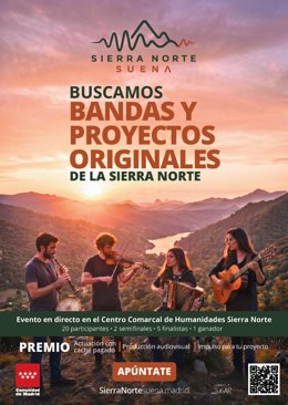 Cartel de la iniciativa cultural Sierra Norte Suena