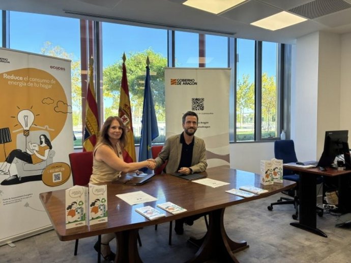Gobierno de Aragón y ECODES refuerzan el asesoramiento energético para ayudar a las familias a ahorrar en sus facturas