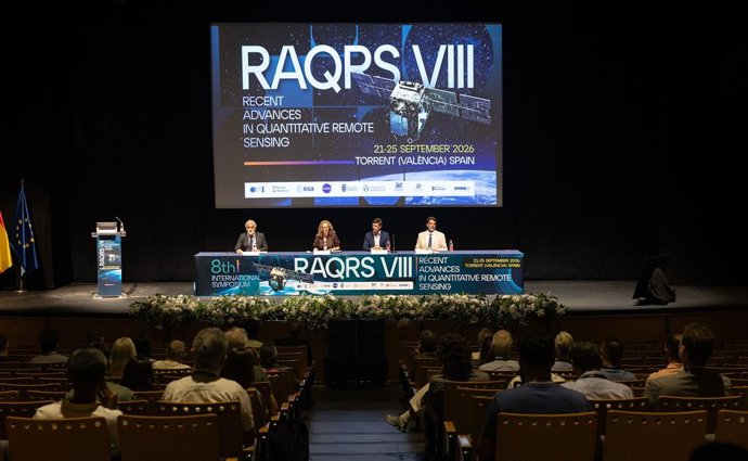 Imagen del VIII Simposio Internacional sobre Avances Recientes en Teledetección Cuantitativa (RAQRS)