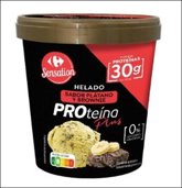 Foto: La AESAN advierte de la presencia de cacahuete sin etiquetar en lote de helado sabor plátano y brownie marca Sensation