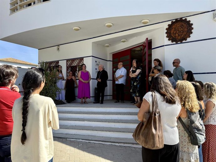 Inauguración del Centro de Formación San José de Cáritas Diocesanas de Huelva.