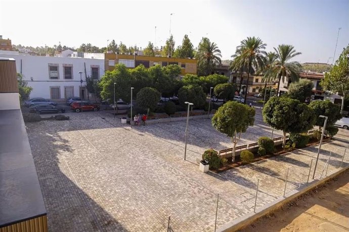 Plaza Medina de Haro en Alcalá (Sevilla)