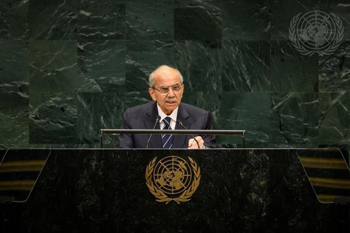 Nawaf Salam, primeiro-ministro do Líbano, em seu discurso na 81ª edição da Assembleia Geral da ONU.