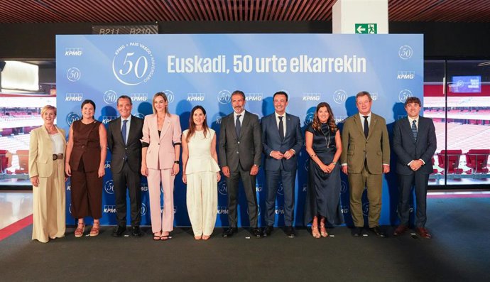 Acto de celebración del 50 aniversario de KPMG en el País Vasco