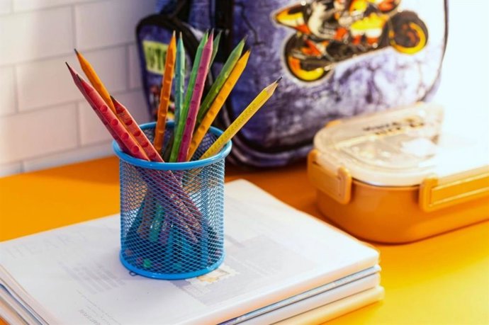 Imatge de recurs de material escolar