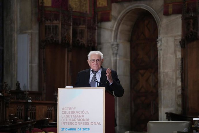 Archivo - Antoni Matabosch a 27 de abril de 2026, en Barcelona, Catalunya (España)